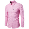 Casual Long Sleeve Slim Fit Business Button Shirt