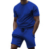 Men Short Sets 2 Piece Outfits Fashion Summer Tracksuits Casual Tee  Short Set